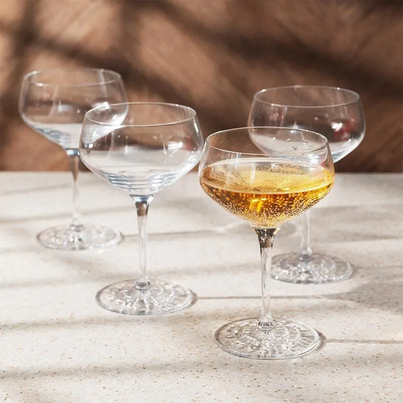 Spiegelau Perfect Serve Coupe Whiskey Glasses (235 mL) - Set Of Four media 1