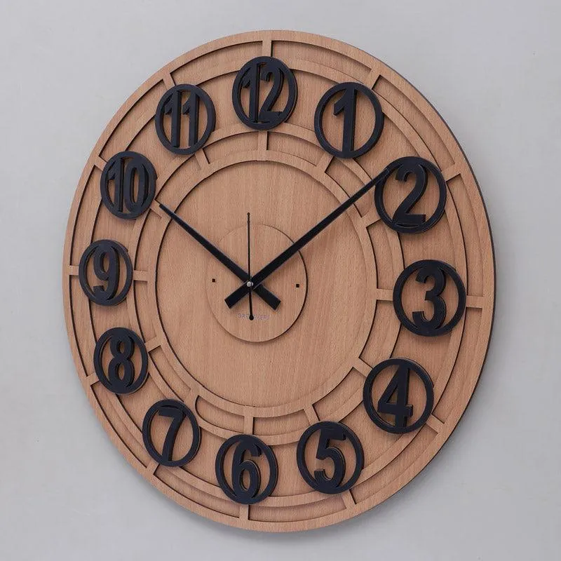 Balencia Wall Clock - Brown media 5