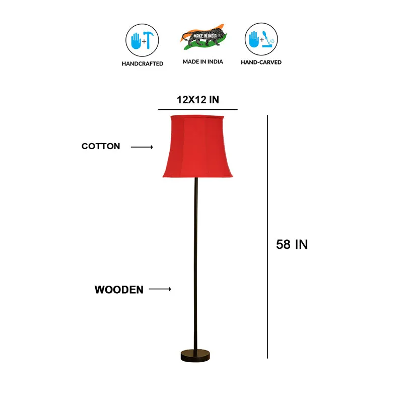 Allume Rodin Floor Lamp - Red media 7