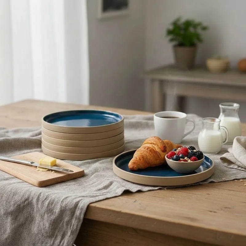 PetiteServe Ceramic Quarter Plate - Set of Six - 1