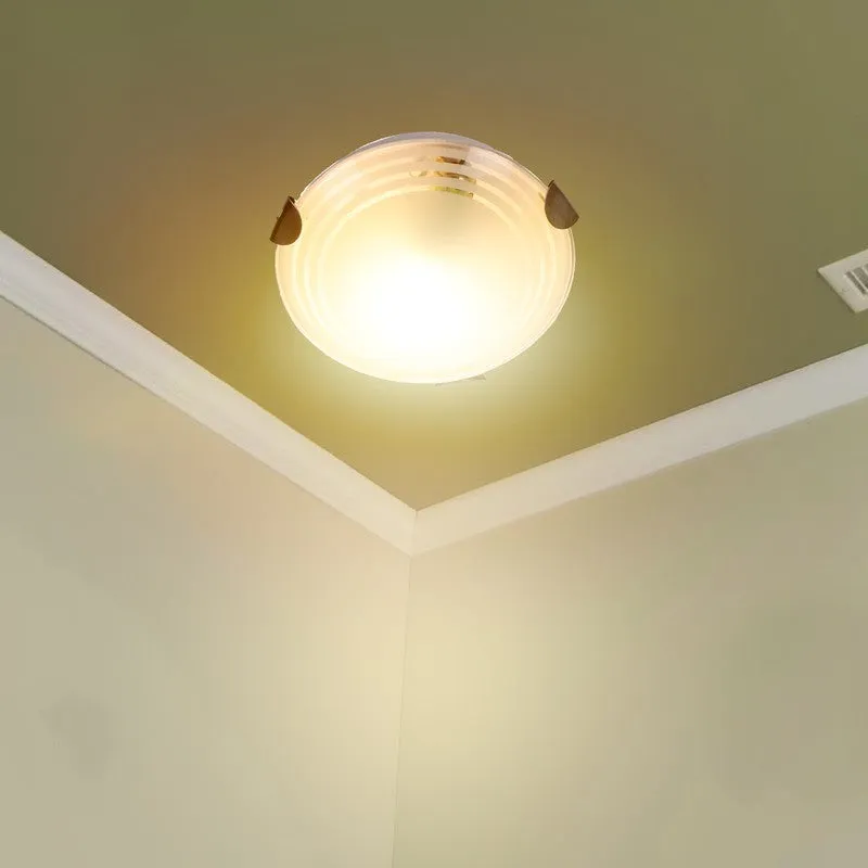 Classic Dome Glass Ceiling Lamp media 4