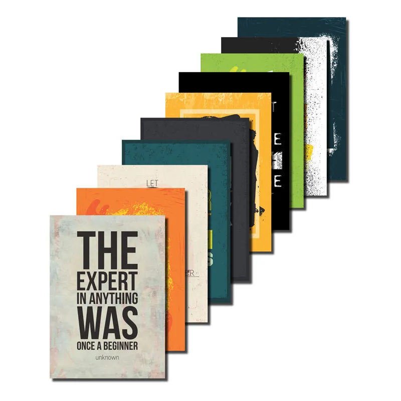 Motivate & Inspire Wall Poster - Set Of Ten media 8