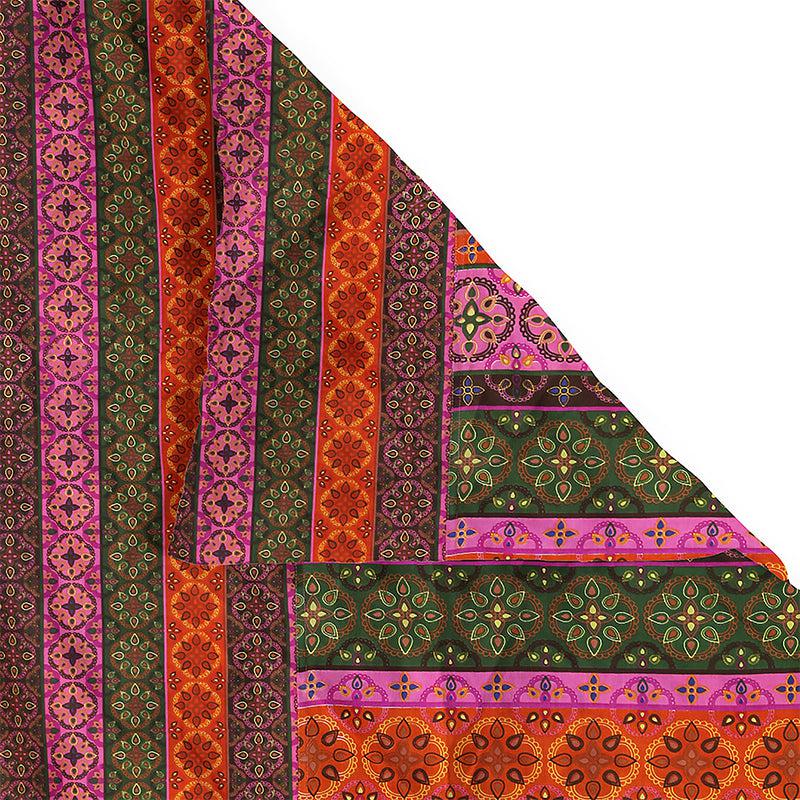 Swayam Deva Striped Ethnic Bedding Set media 5