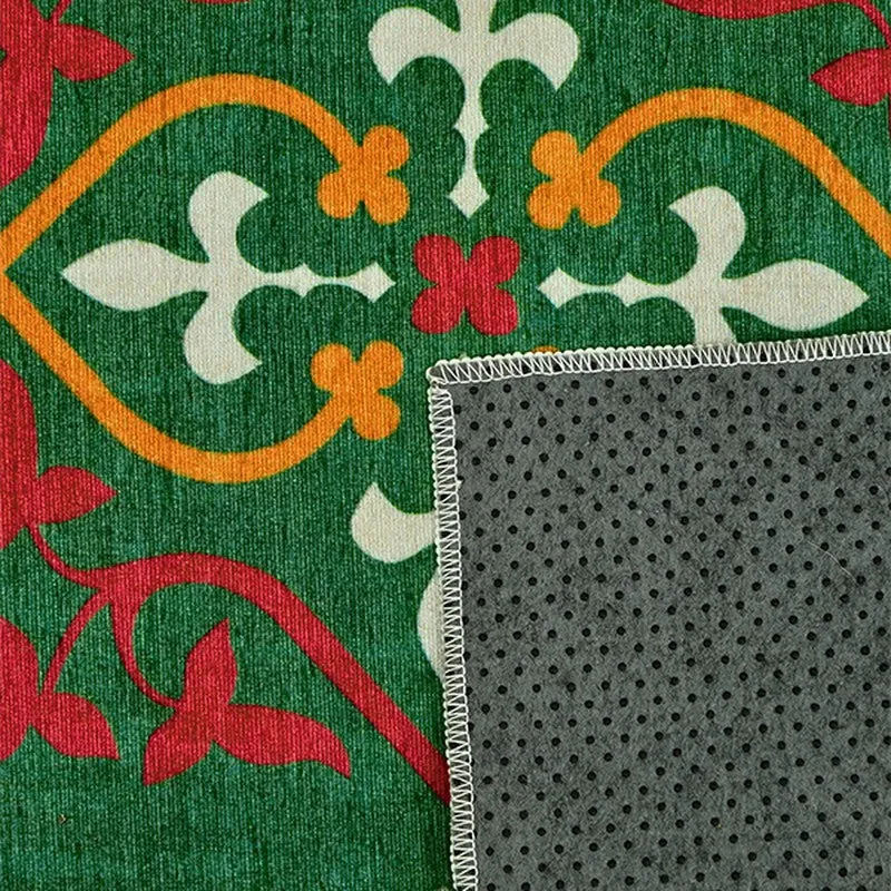 Divine Aangan Prayer Mat (Green) - 550 GSM media 7