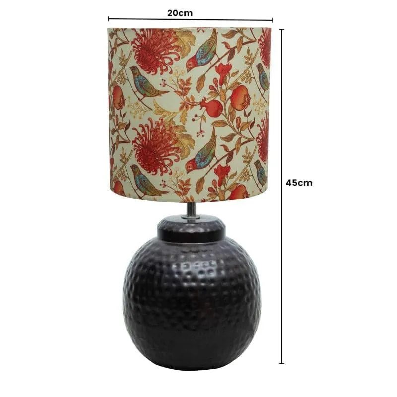 Marie Amarylis Fabric Table Lamp - Multicolor media 6