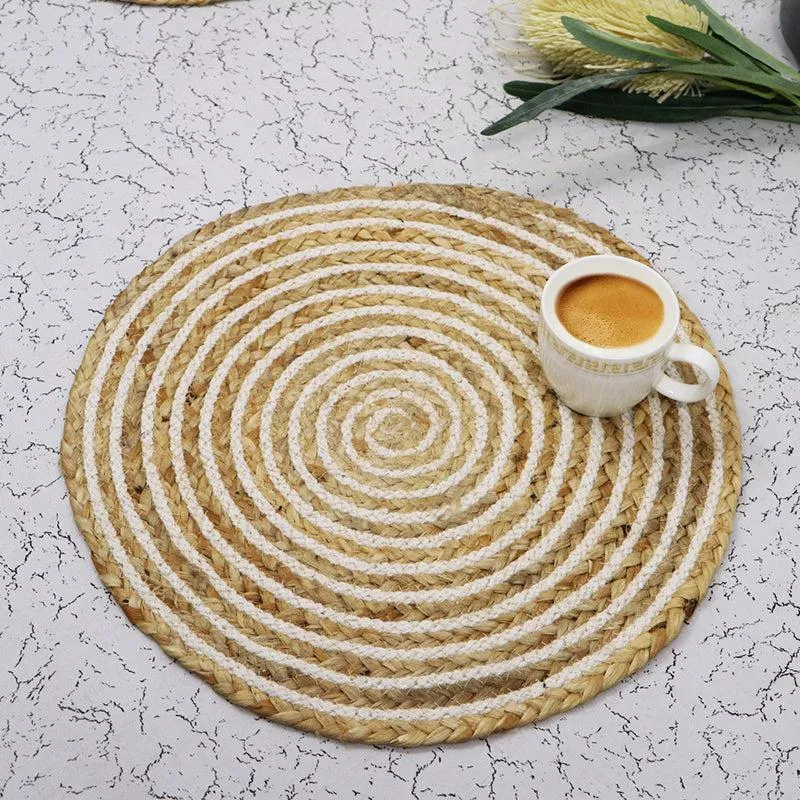 Spiro Round Placemat (Beige) - Set Of Six media 4