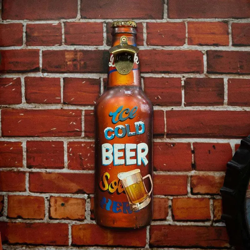 Ice Cold Beer Sold Here Bottle Opener media 1