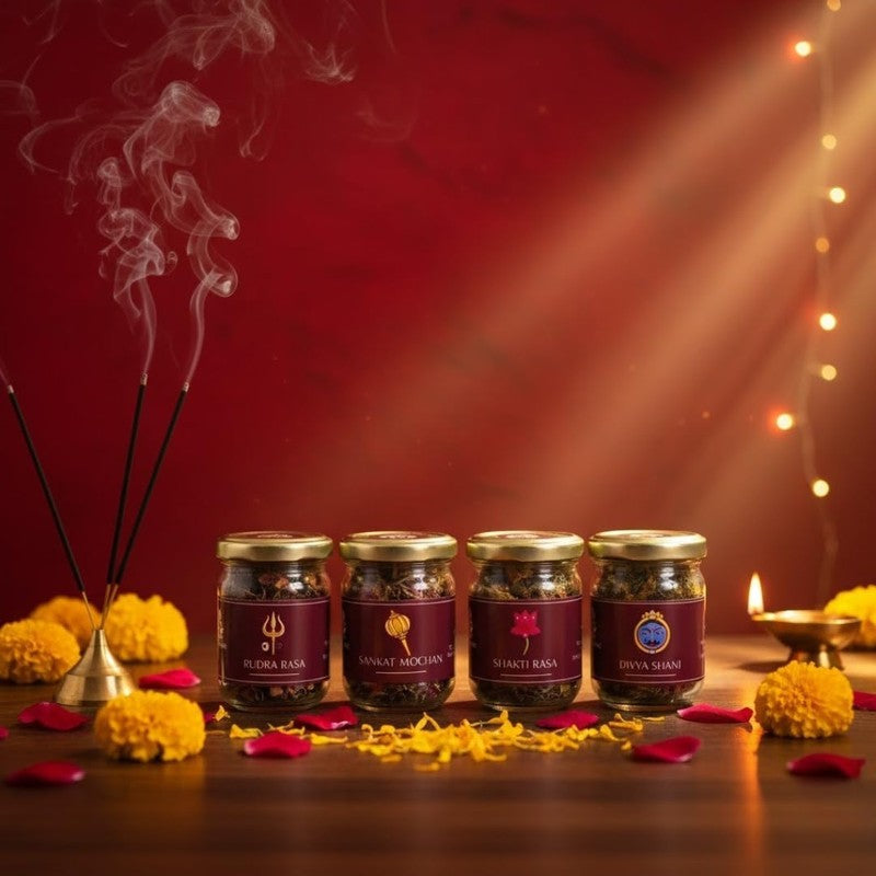 Anantam Pooja Essentials - Six Piece Set media 5