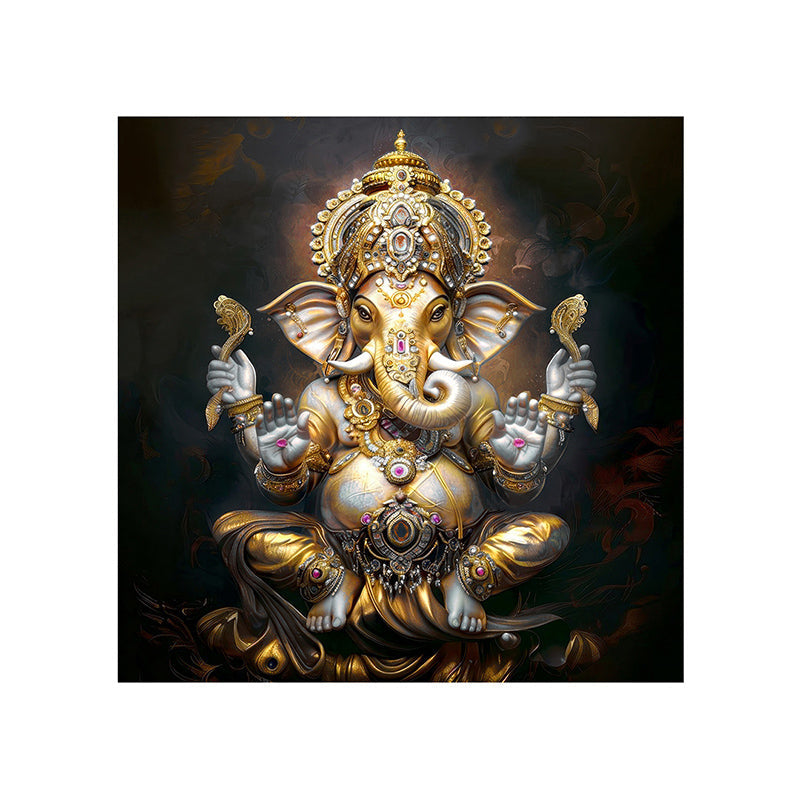 Lambodara Poly Canvas Wall Painting media 5