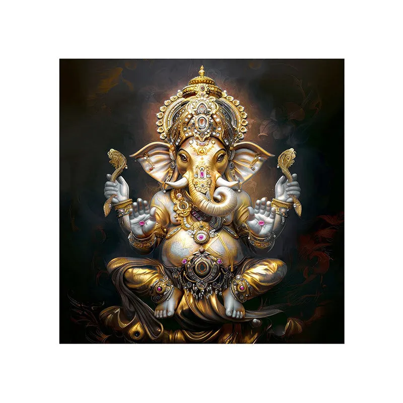 Lambodara Poly Canvas Wall Painting media 5