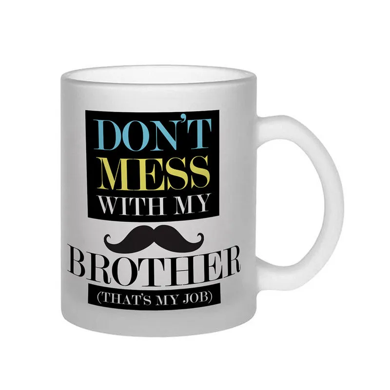 Dont Glass Coffee Mug (330 mL) media 4