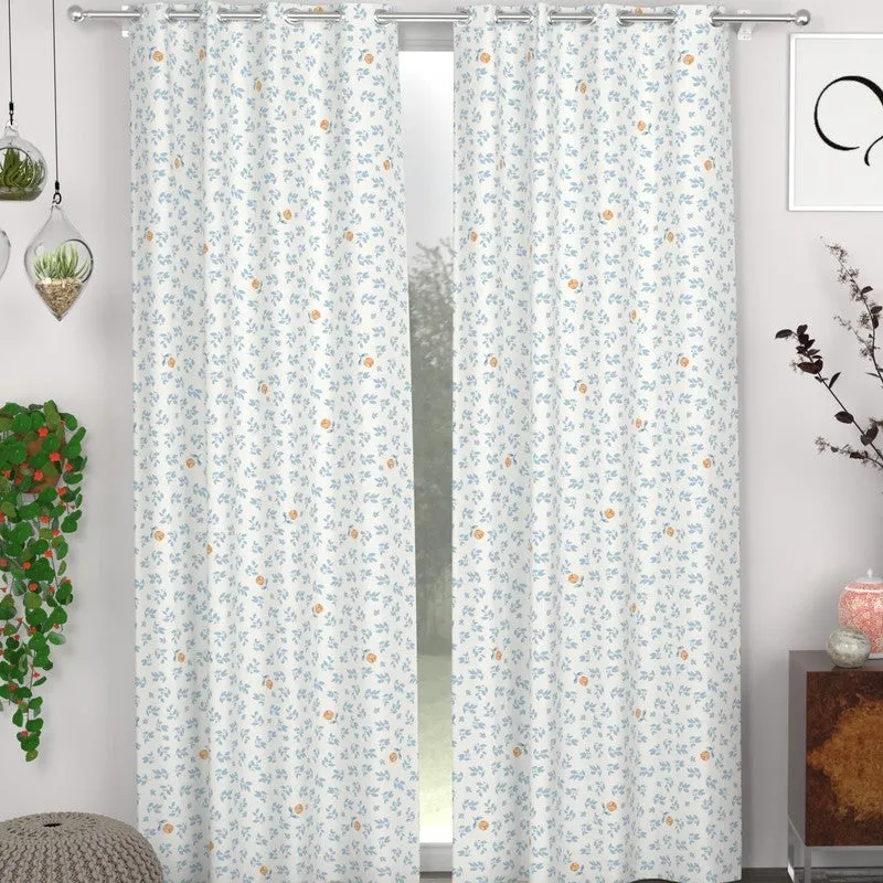 Petal Serenade Curtains - Set of Two media 1