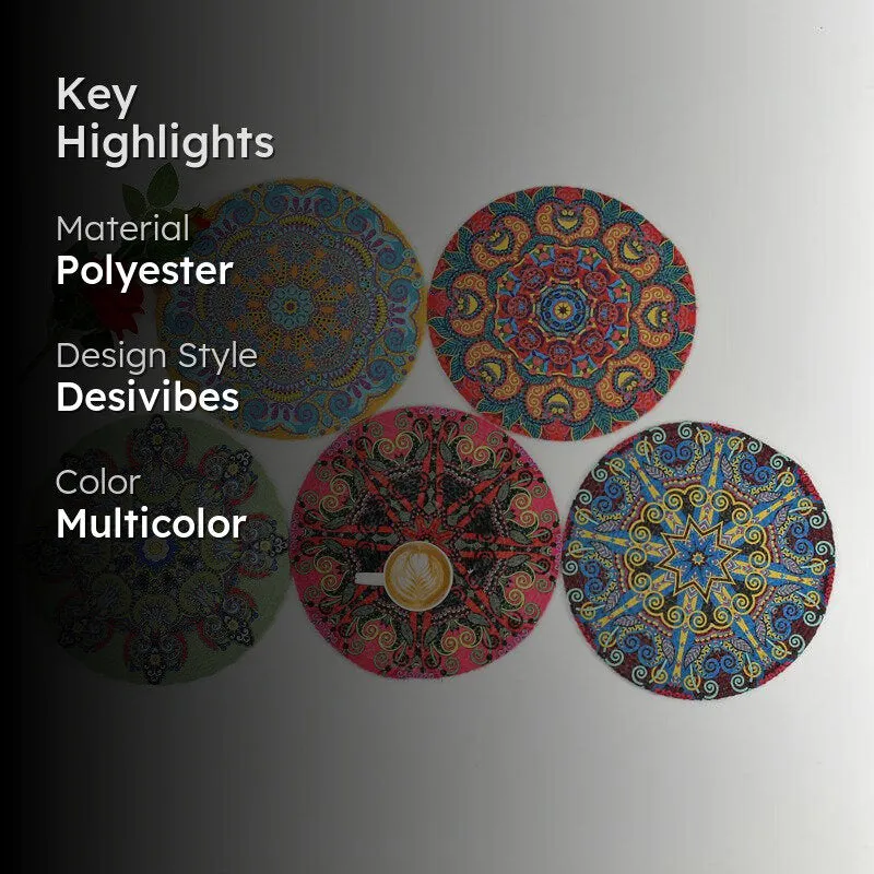 Astra Round Placemat - Set Of Six media 2