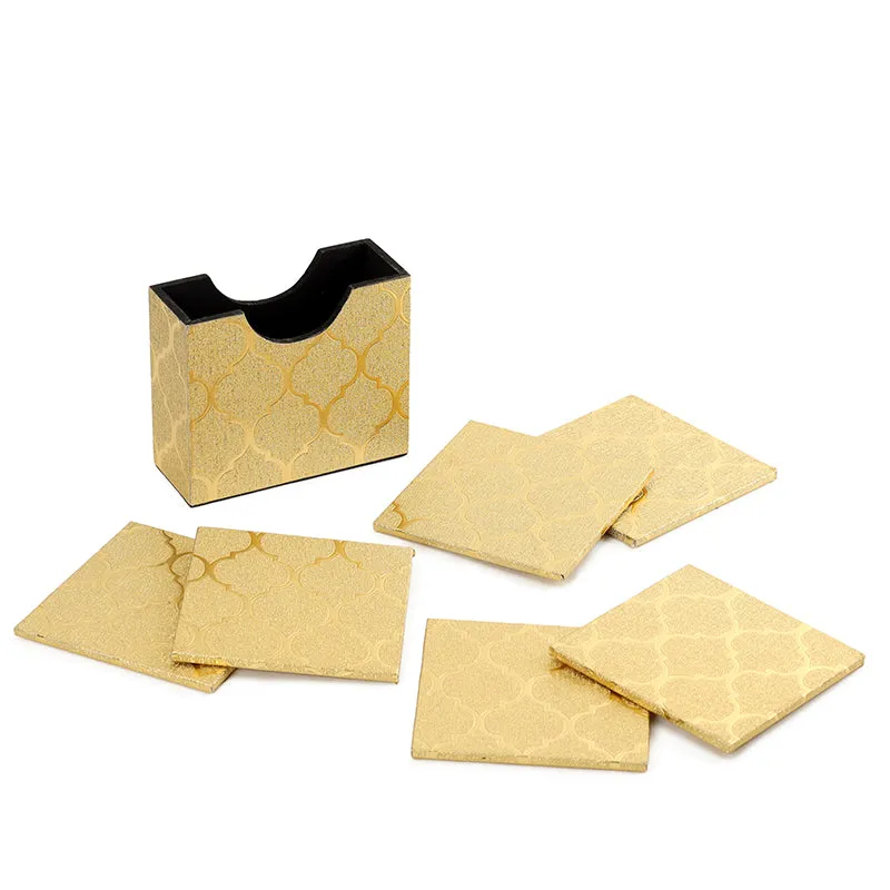 Golden Medina Coaster - Seven Piece Set media 5