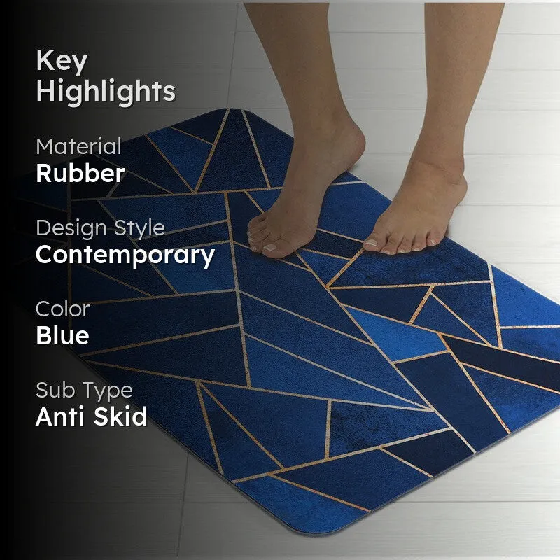 Velquira Anti Skid Rubber Bath Mat media 2