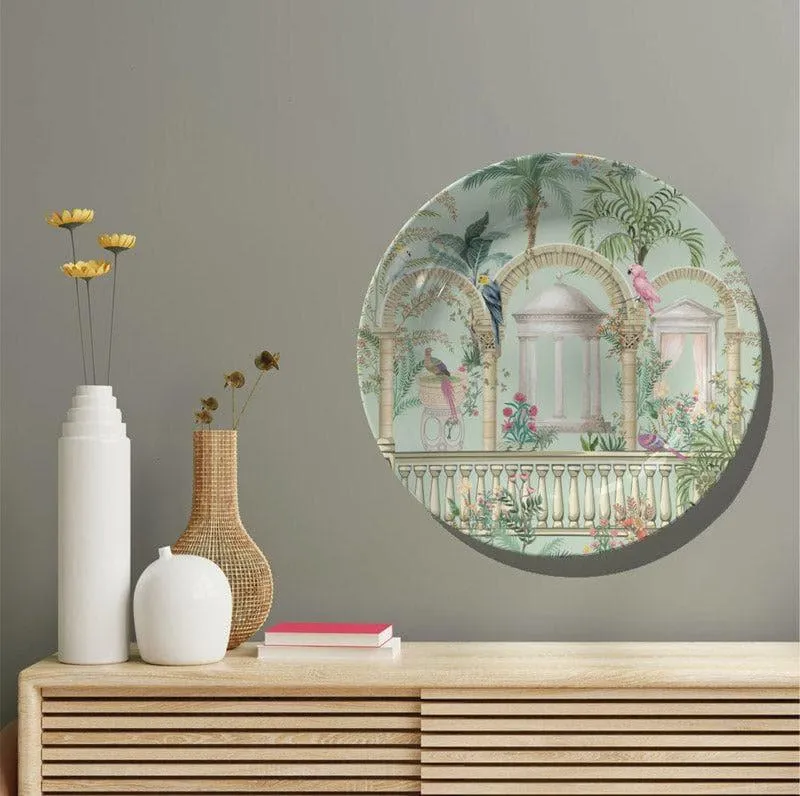 Greek Inspired Mughal Garden Wall Plate media 7
