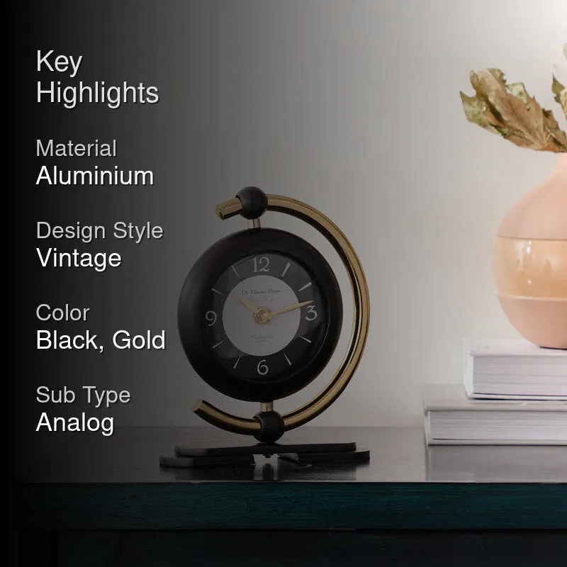 Keisa Table Clock - Black media 2