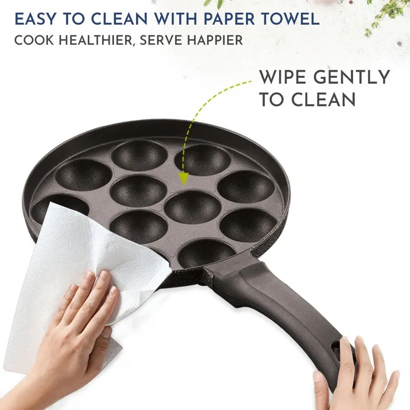 EvenHeat Non-Stick Paniyaram Pan With Lid media 7