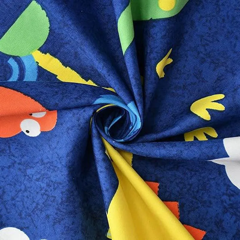 Dino Dreams Kids' Cotton Duvet Cover - 210 TC media 4