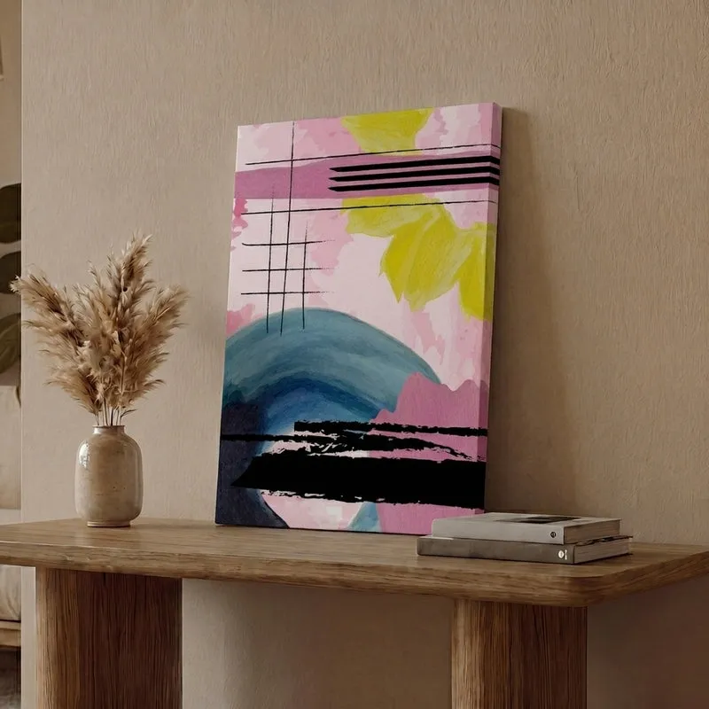 Abstract Moor Canvas Wall Painting media 1
