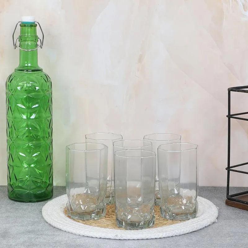 Lakopa 1000 mL Water Bottle With 300 mL Glass - Seven Piece Set media 4