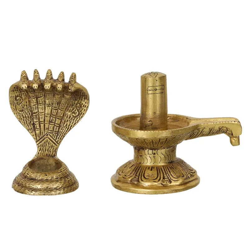 Shivling With Naag Devata Idol media 3