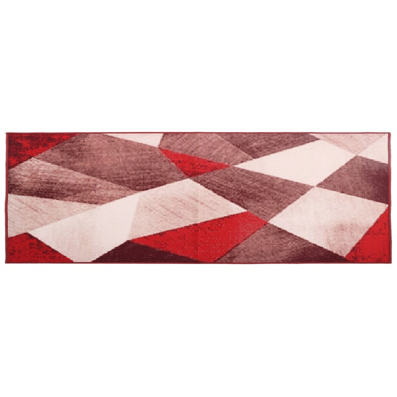Tessera Nylon Runner Rug - Red