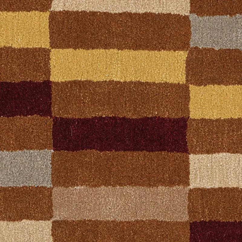 Istari Hand Tufted Geometric Wool & Nylon Carpet - Maroon media 4
