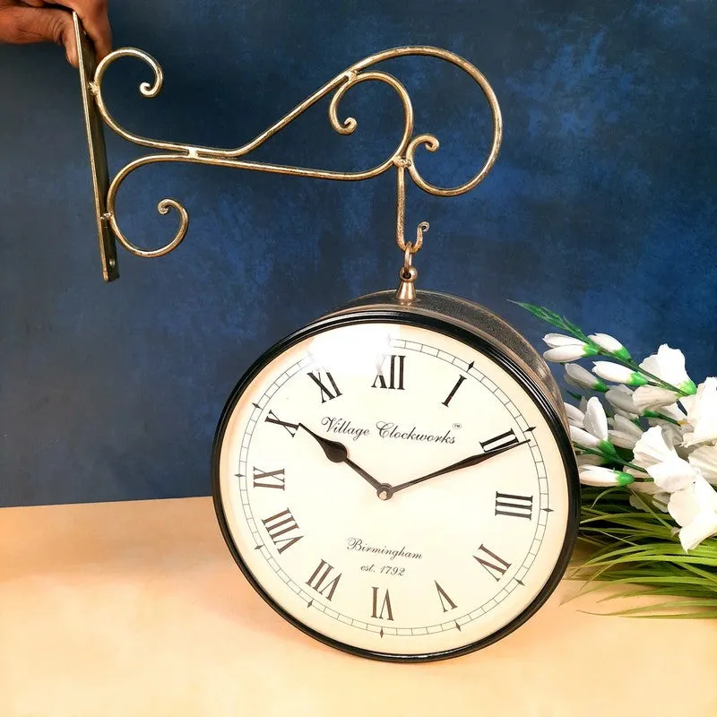 Royal Era Presence Iron Wall Clock media 3