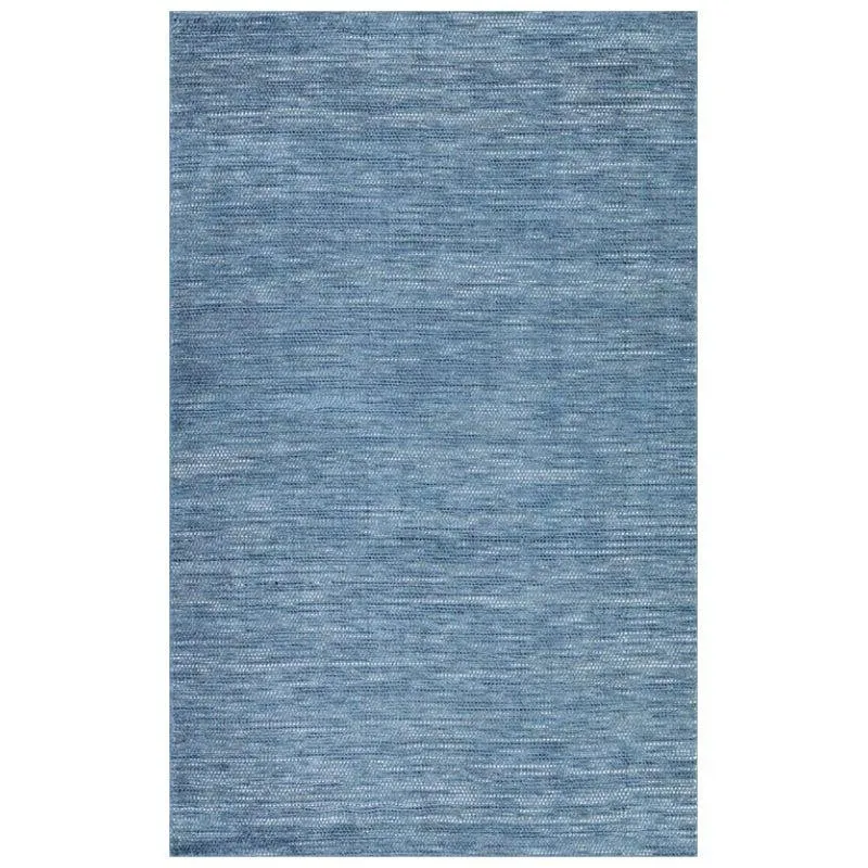 Lasumi Hand Woven Wool Rug - Blue media 1