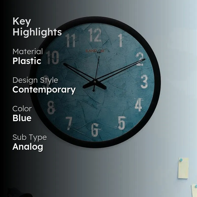 Pacific Wall Clock media 2
