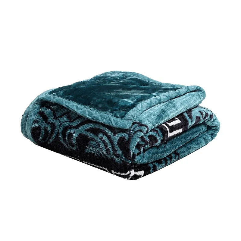 Monte Carlo Turquoise Oasis Blanket - 757 GSM media 6