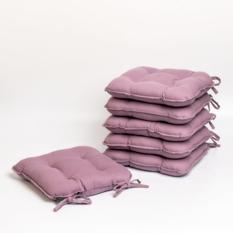 Sylvia Chair Pad (Lilac Purple) - Set Of Six media 4