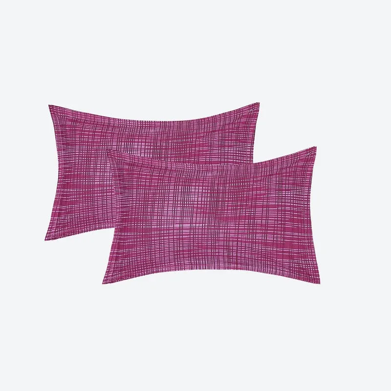 Monte Carlo Flora Form Cotton Bedsheet (White,Pink) - 104 TC media 9