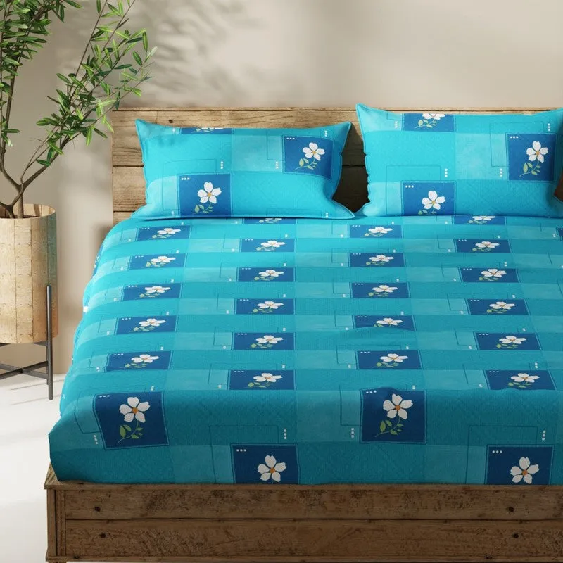 Ruvin Bedsheet (Blue) - 115 GSM media 4