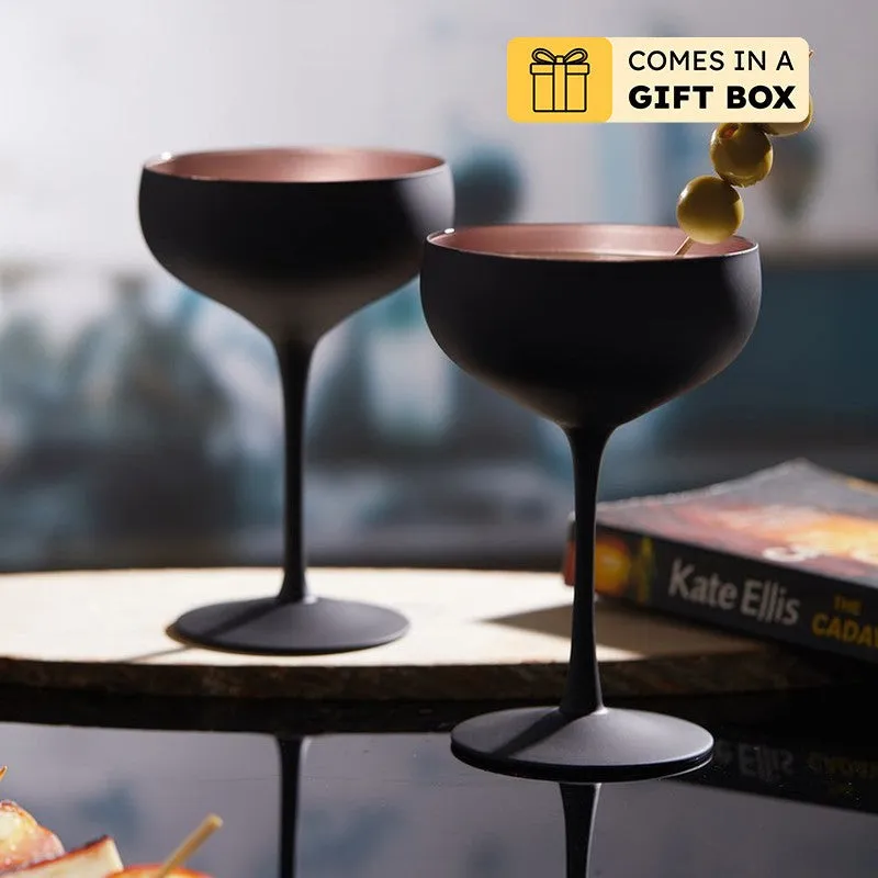 Eloria Coupe Glass(270 mL) - Set Of Two media 1