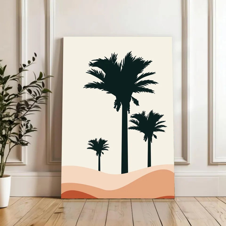 Earthsong Cotton Canvas Wall Painting media 4