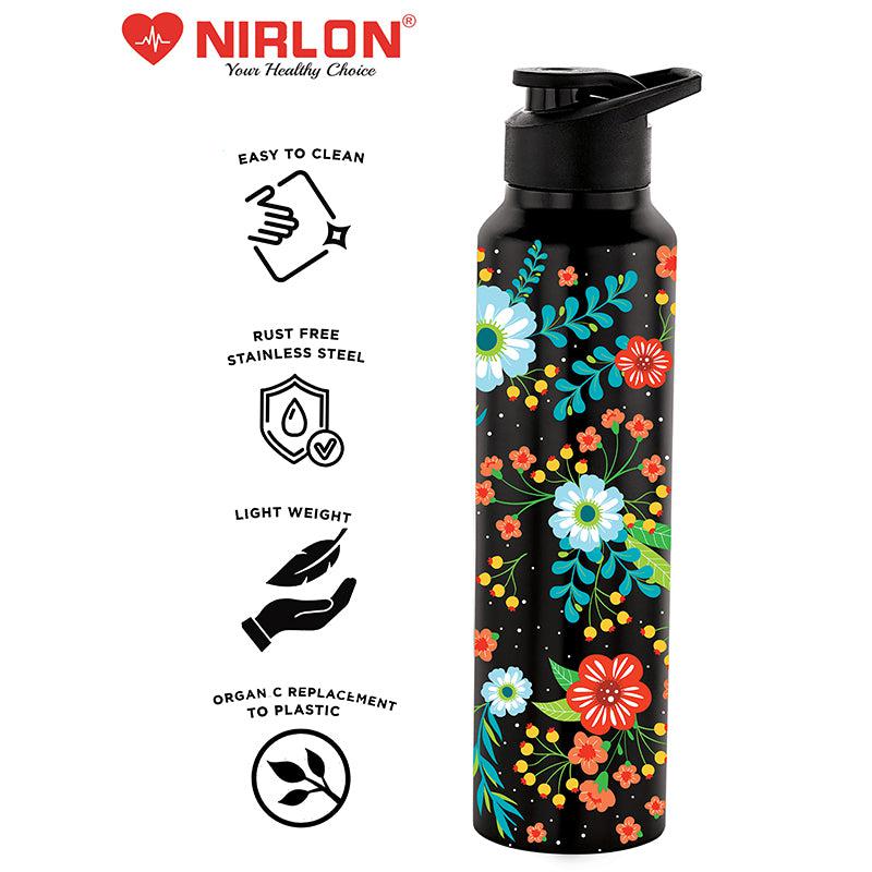 Midnight Bloomia Water Bottle - 1000 mL media 6