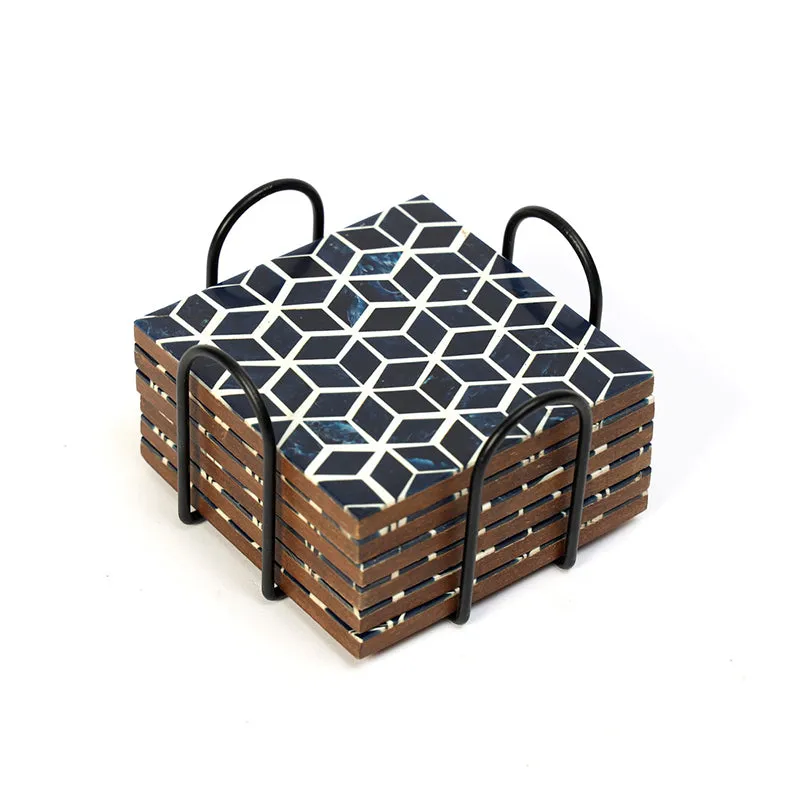 Cubra MDF Coaster - Seven Piece Set media 4