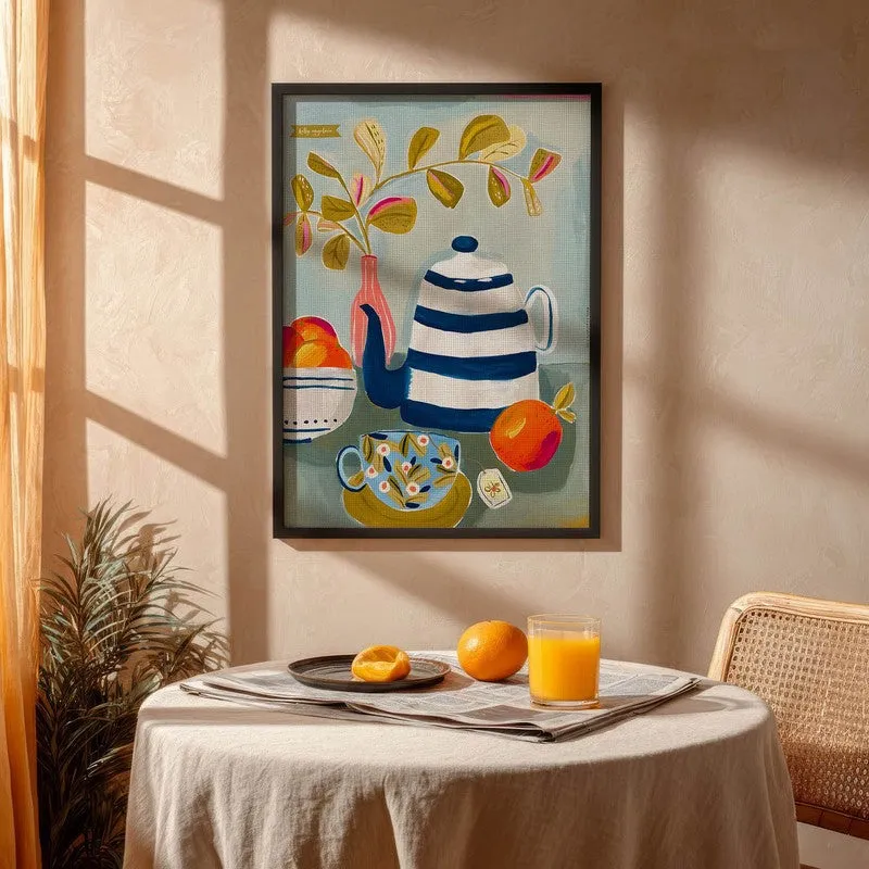 Kettle Couture Archival Canvas Wall Art - Black media 4