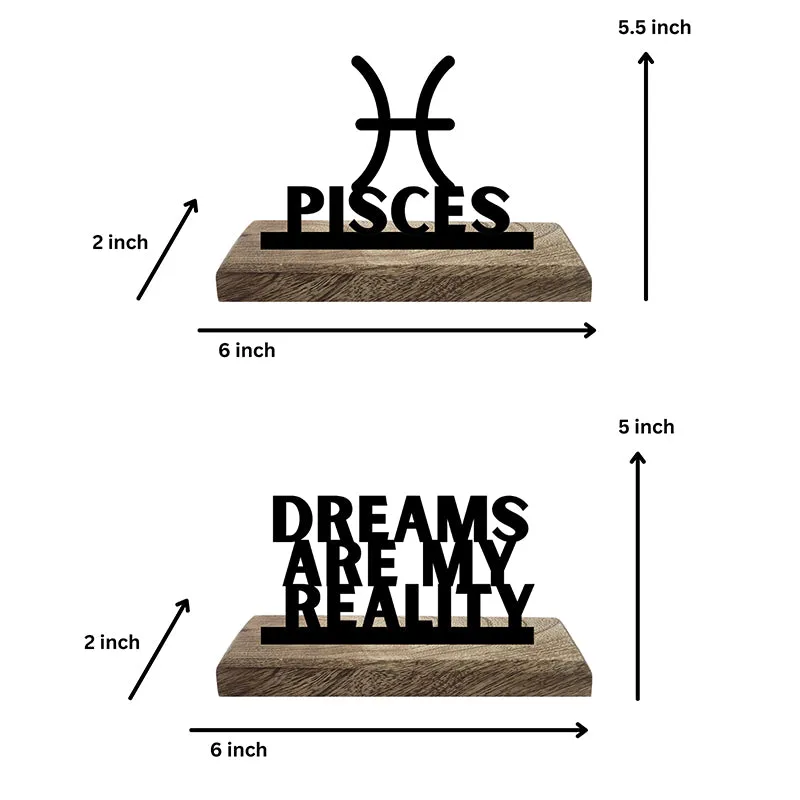 Dreamy Pisces Showpiece - Set Of Two media 5