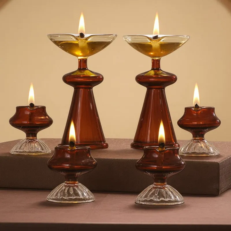 Pravya Diya(50 mL) - Set Of Six media 1