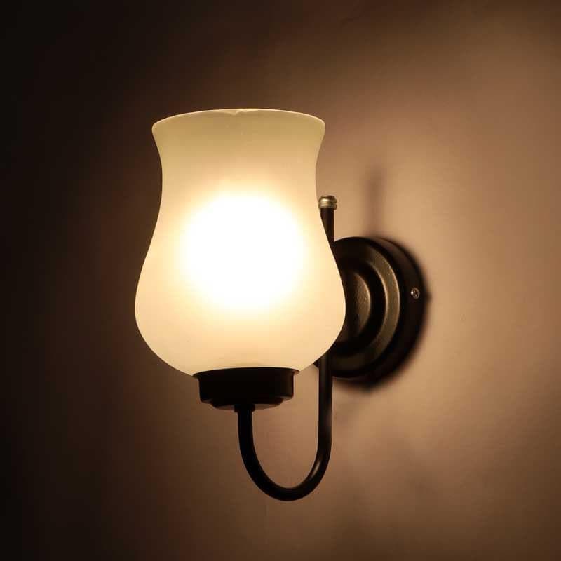 Classic Retro Glass & Metal Wall Lamp media 4