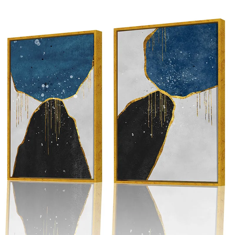 Agate Abstract Wall Art - Set Of Two media 3