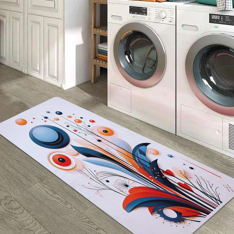 Flowelle Anti Skid Rubber Runner Rug