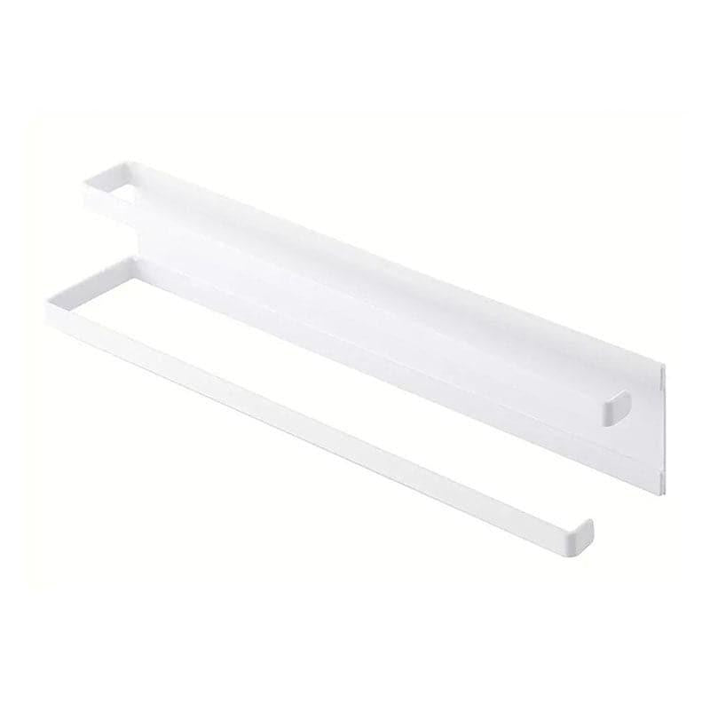 Rollon Magnetic Wall-Mount Tissue Holder - Sleek White Design media 5