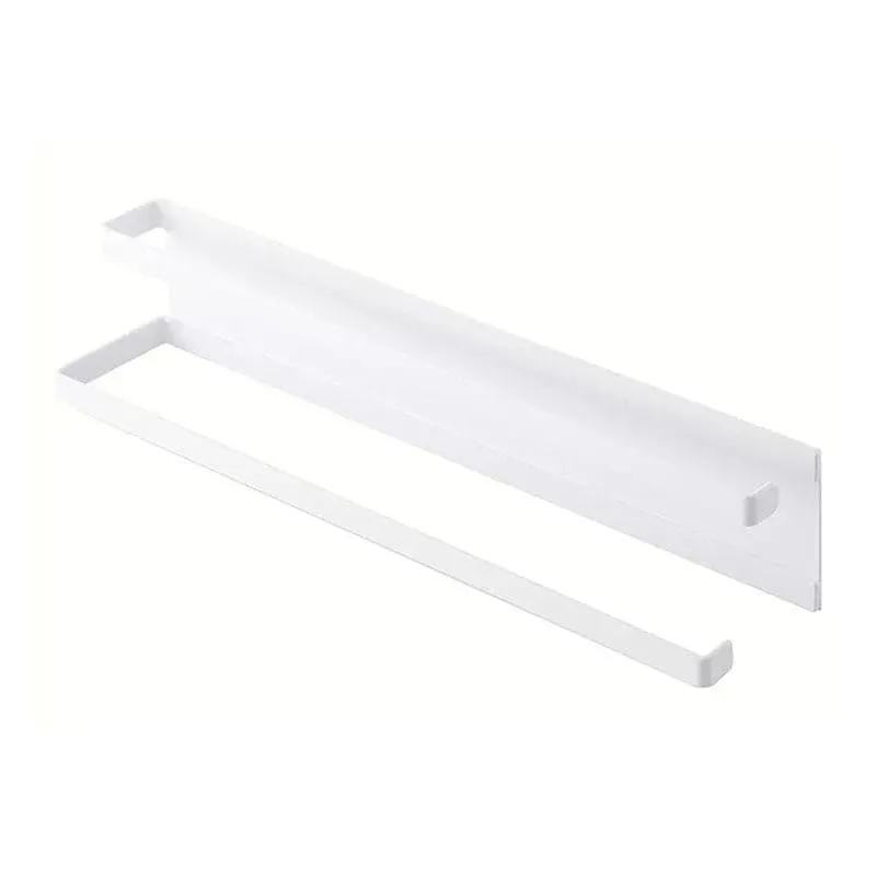 Rollon Magnetic Wall-Mount Tissue Holder - Sleek White Design media 5