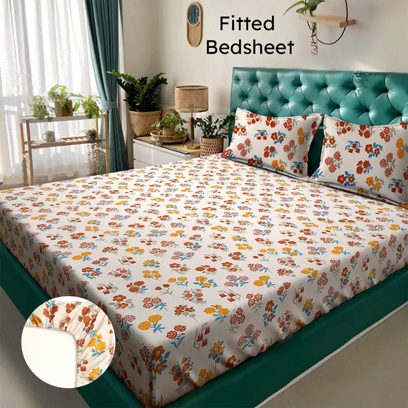 Ahndrea Fitted Bedsheet - 180 GSM media 3