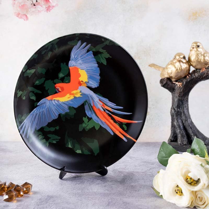 Macaw parrot Decorative Wall Plates