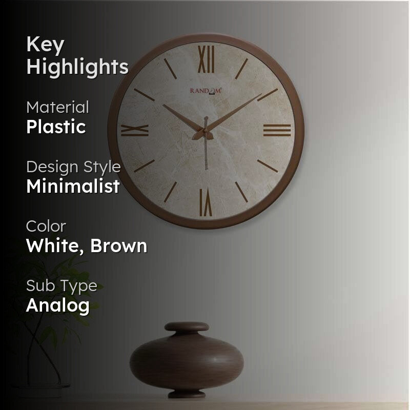 Sandy Beach Wall Clock media 2
